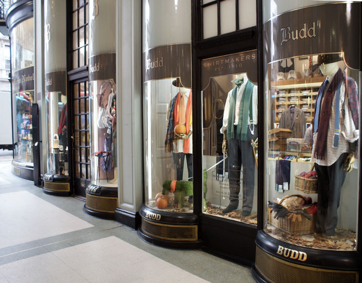 Budd Shirtmakers, 3, Picadilly Arcade